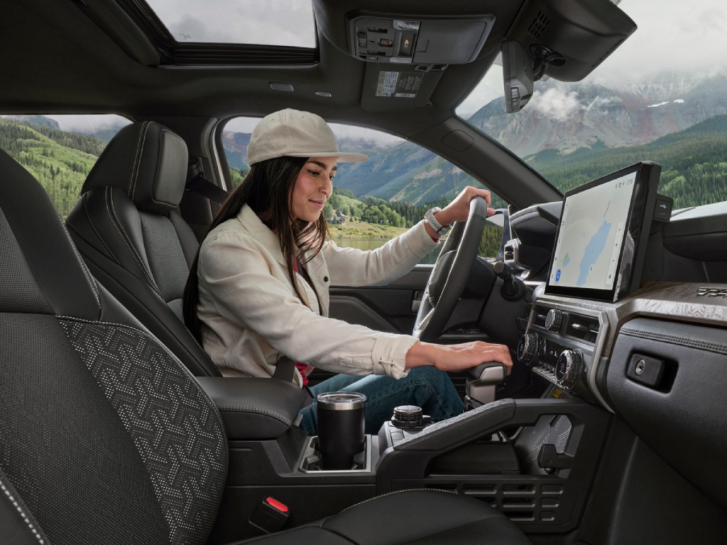 2024 Toyota Tacoma interior