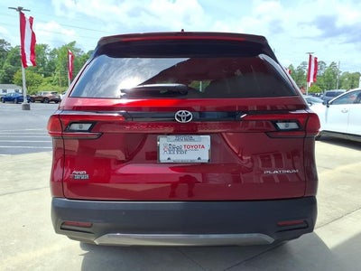 2026 Toyota Grand Highlander Platinum
