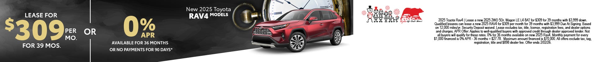 2025 Rav4 Offer