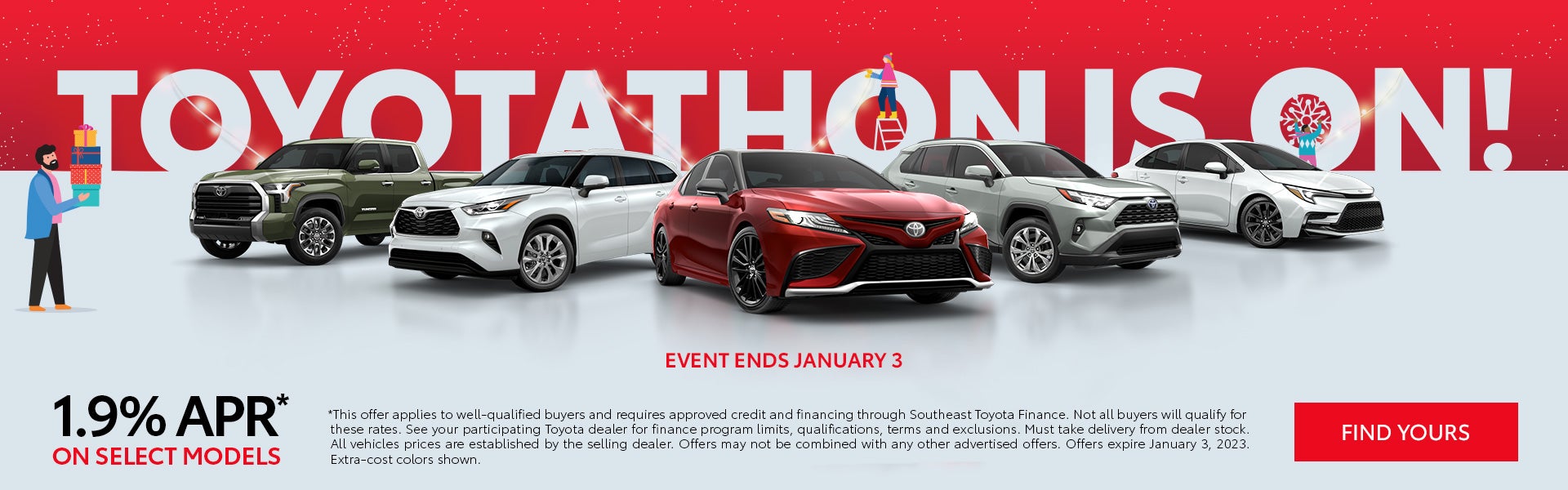 Toyotathon Sales Event Toyota of New Bern NC Dealership