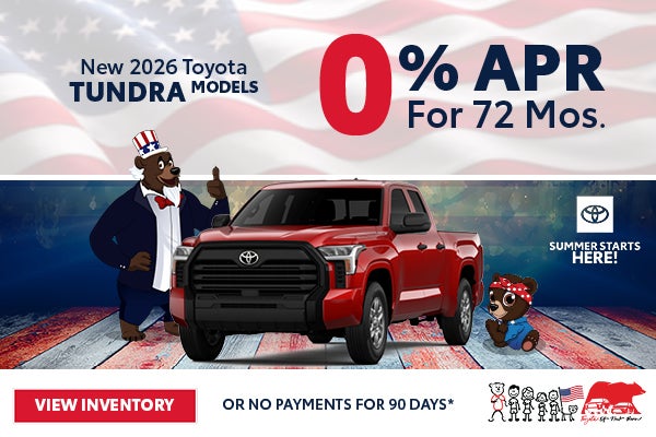 2026 Tundra Offer