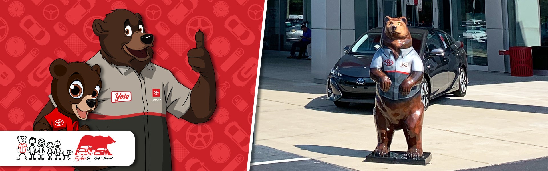 Yota the Bear Unveiling