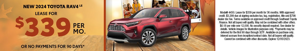 2023 Rav4 Offer