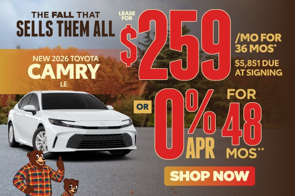 2026 Camry Offer