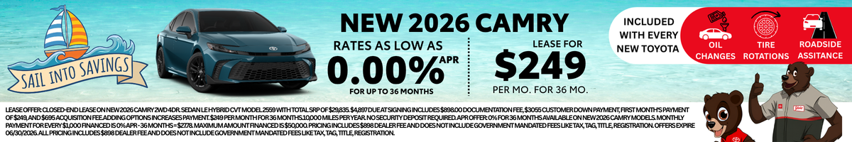 2026 Camry Offer