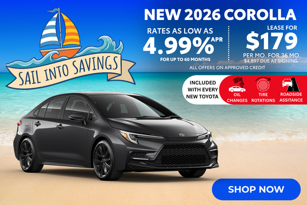 2026 Corolla Offer