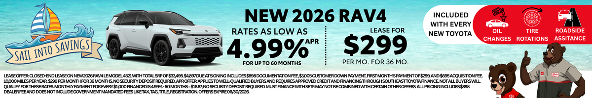 2026 Rav4 Offer