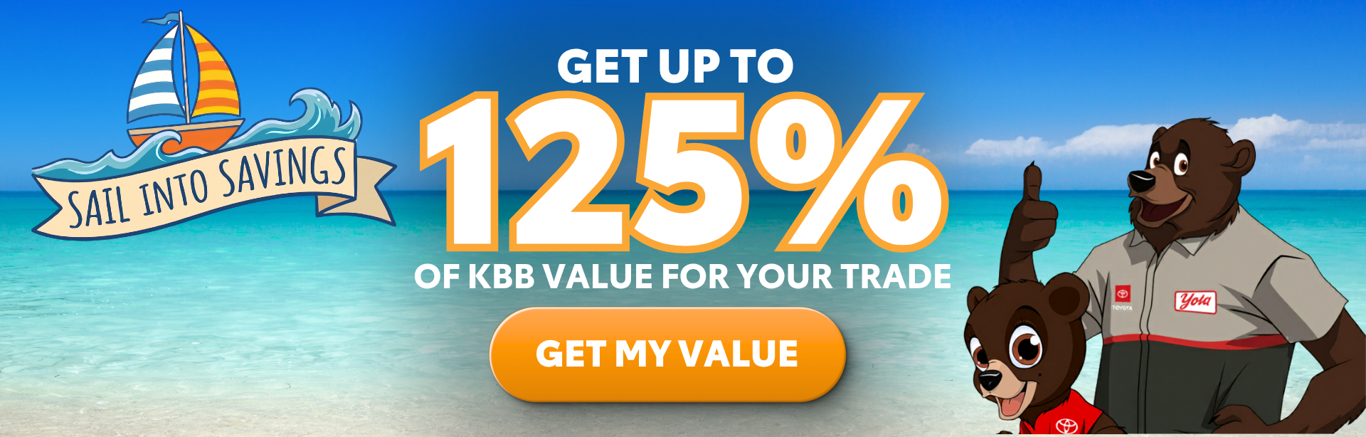 Up to 125% of KBB Value