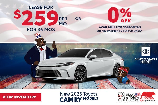 2026 Camry Offer
