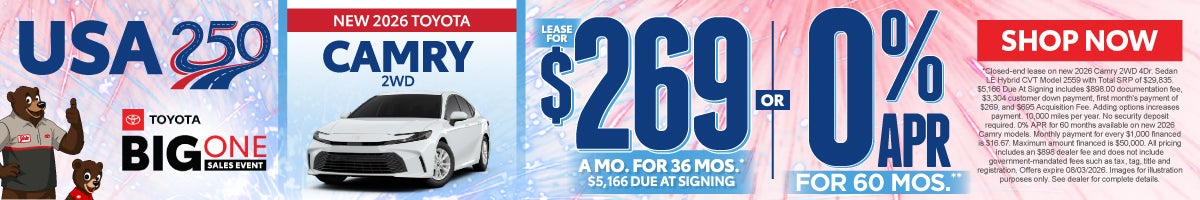 2026 Camry Offer