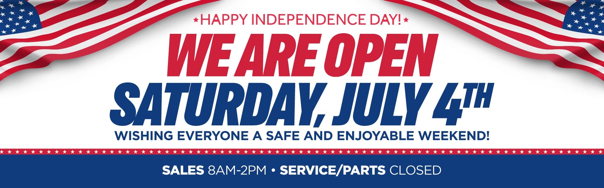 July 4th Hours