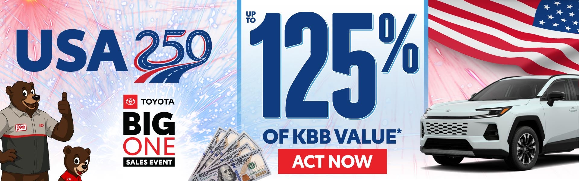 Up to 125% of KBB Value