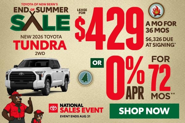 2026 Tundra Offer