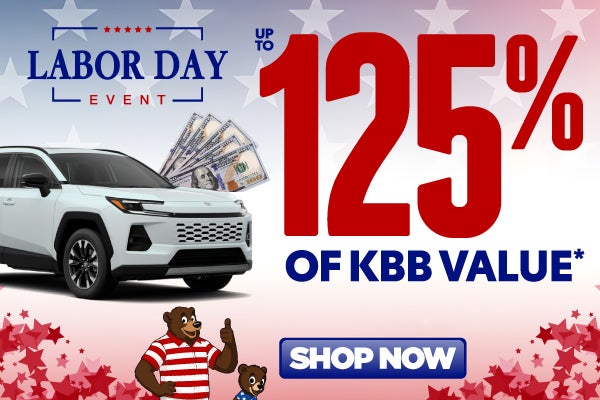 Up to 125% of KBB Value