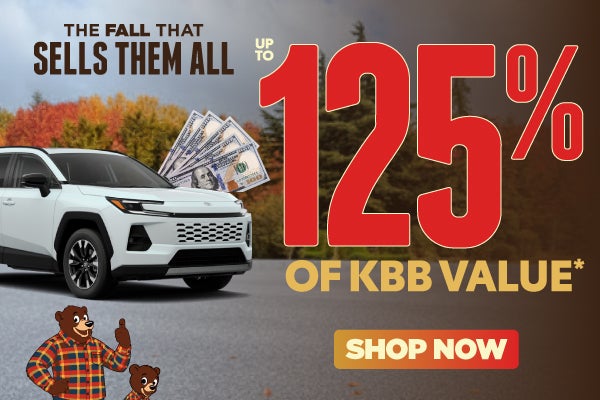 Get Up to 125%