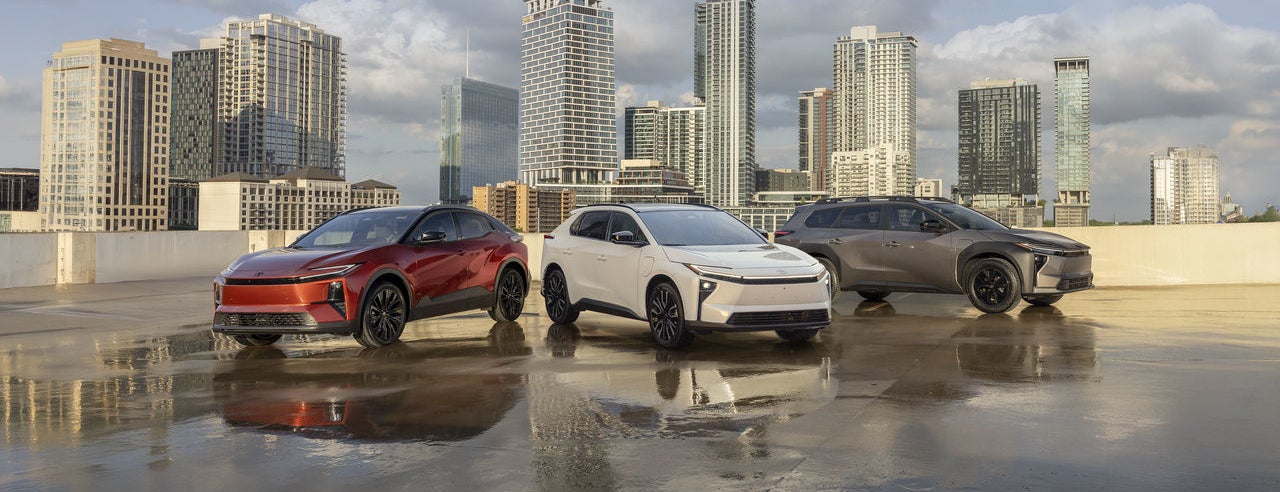 Toyota of New Bern hybrid and EV lineup